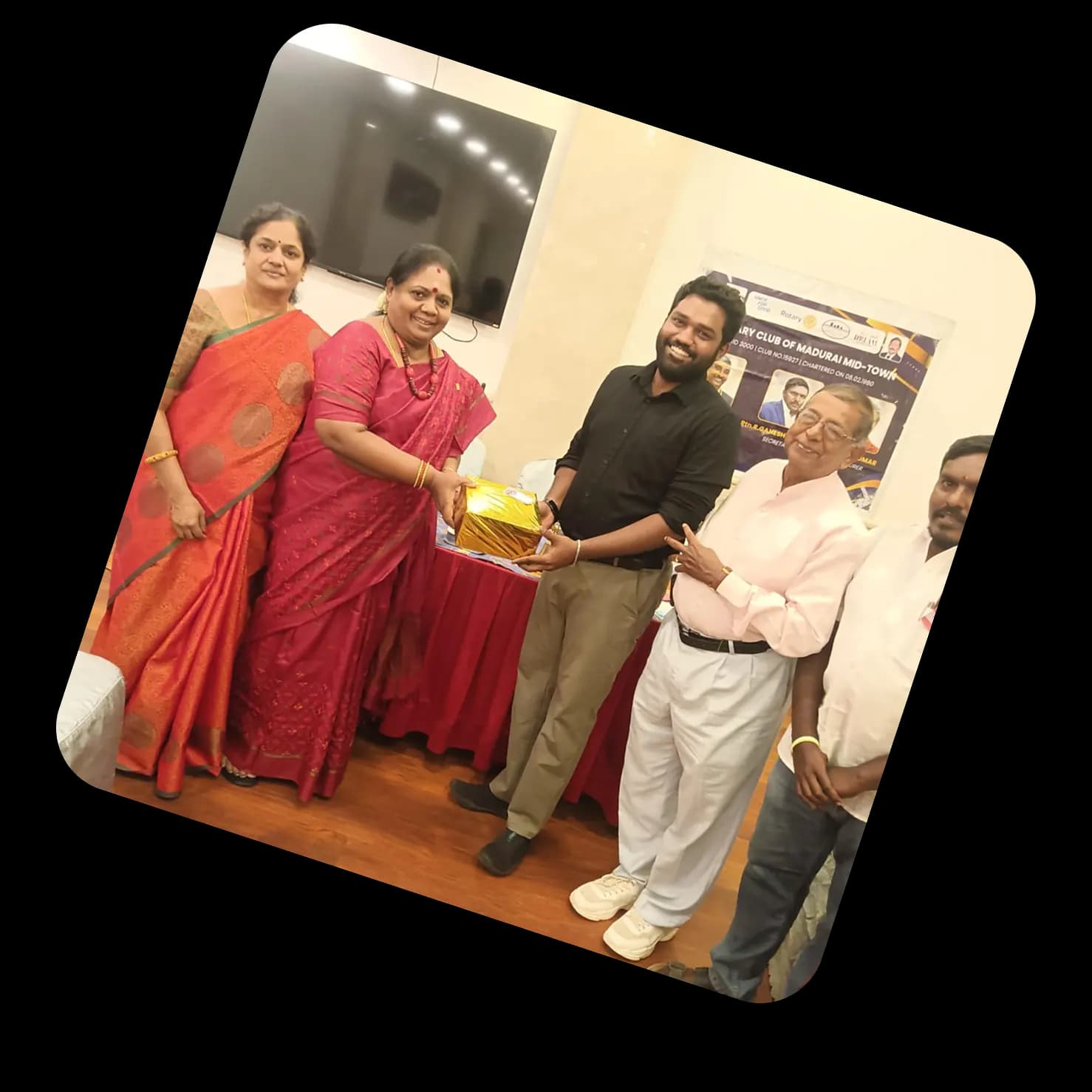 Indoor training and recognition event